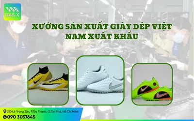 Xưởng sản xuất giày dép vnxk - Sỉ giày đá bóng cao cấp cho đại lý